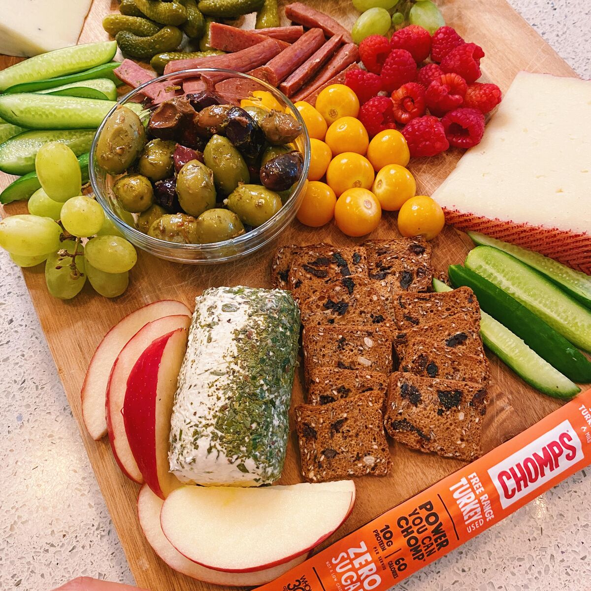 what to bring to a party: charcuterie board idea