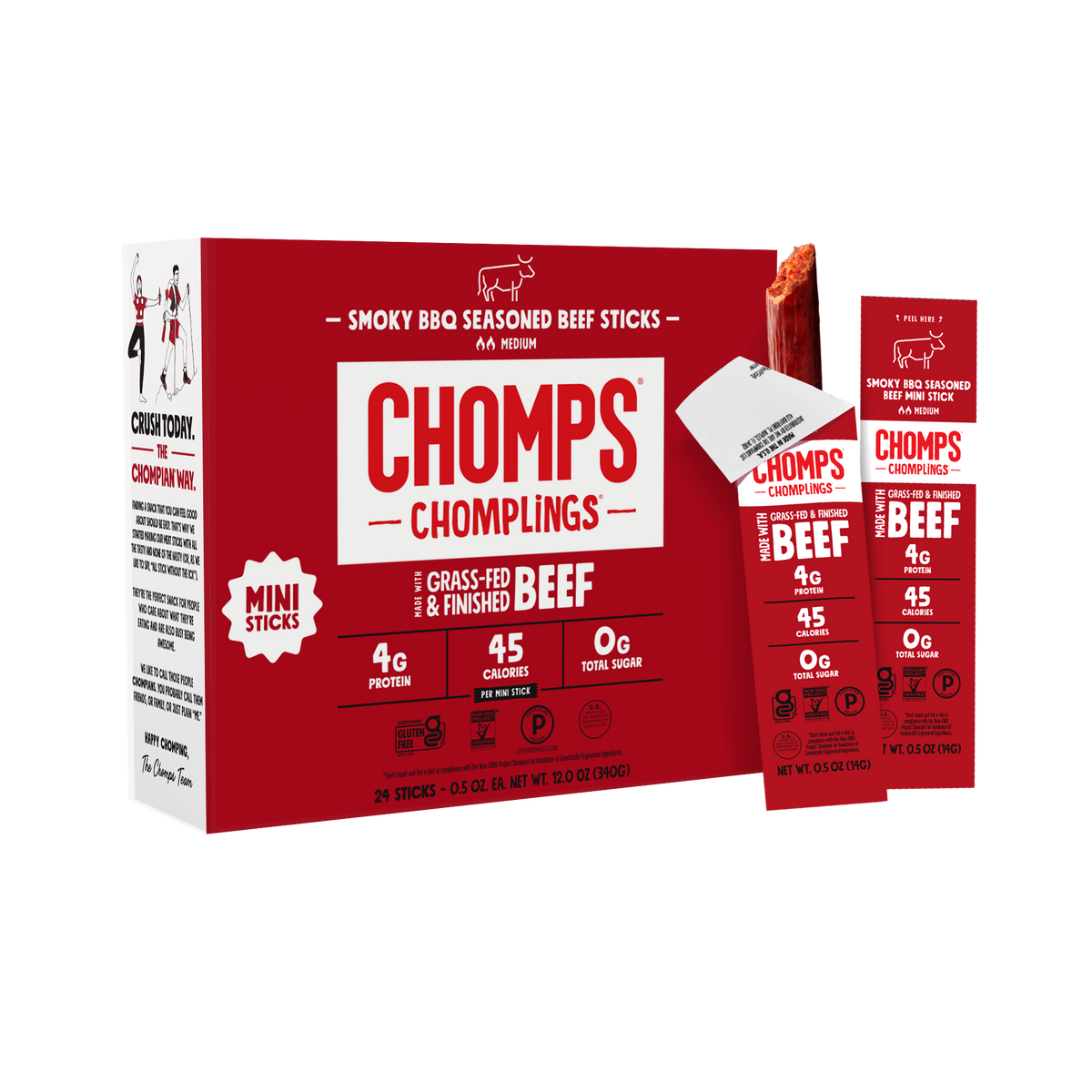 Smoky BBQ Beef Chomplings