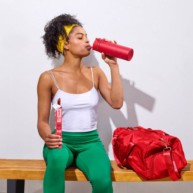Eating Chomps after a workout