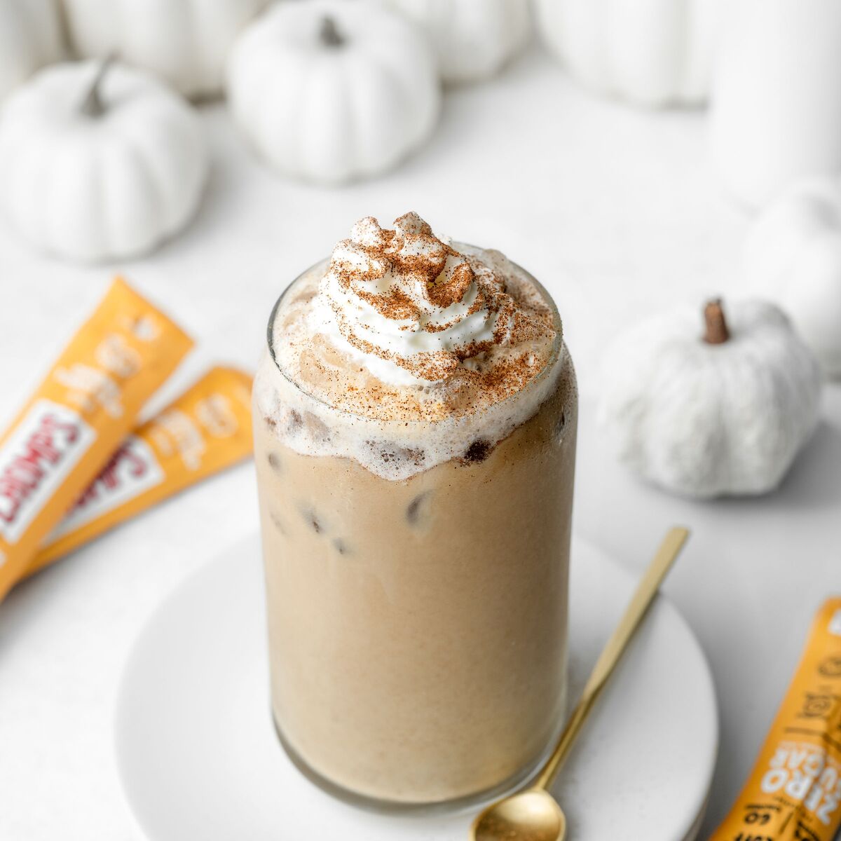 winter snack ideas - pumpkin spice latte