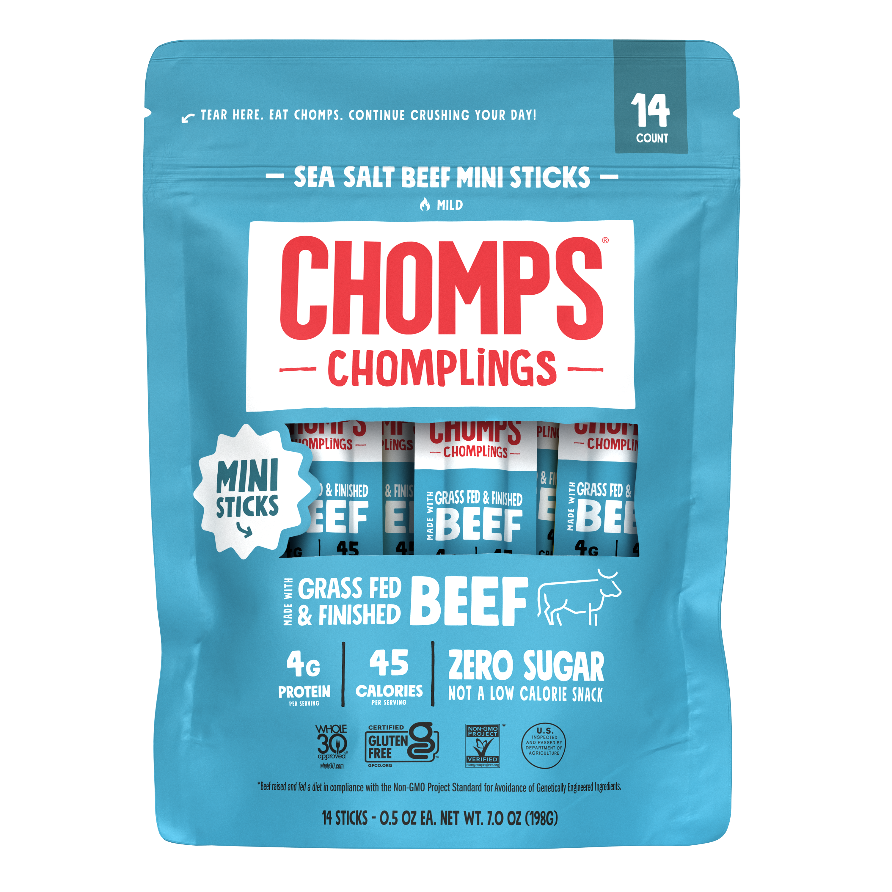 14 ct. Sea Salt Beef Chomplings