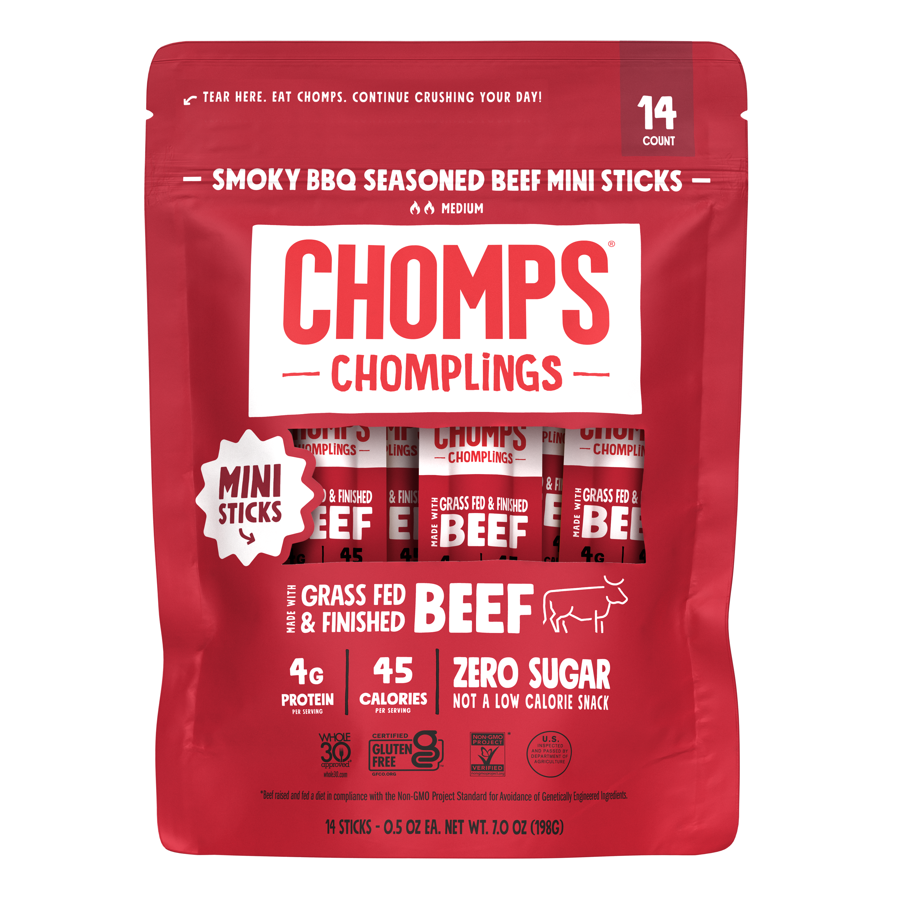 14 ct. BBQ Beef Chomplings