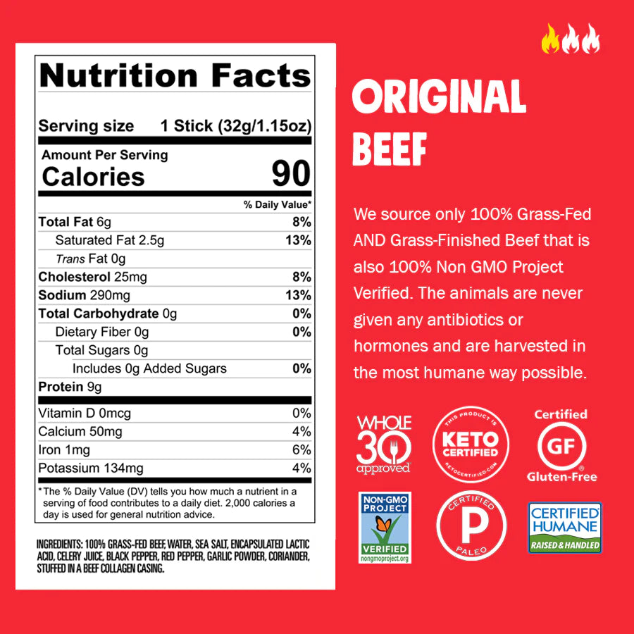 beef jerky nutrition facts